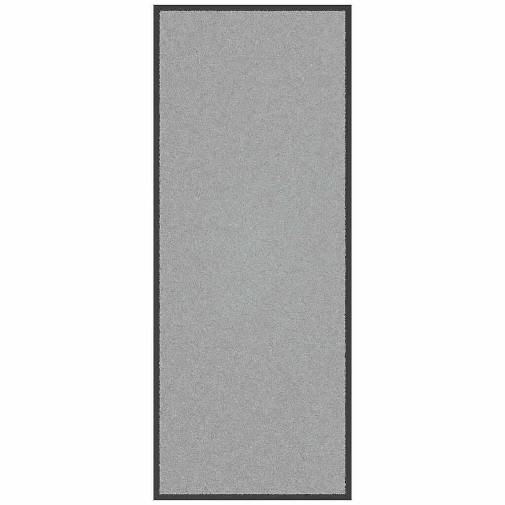 vidaXL Изтривалка сива 60x150 см