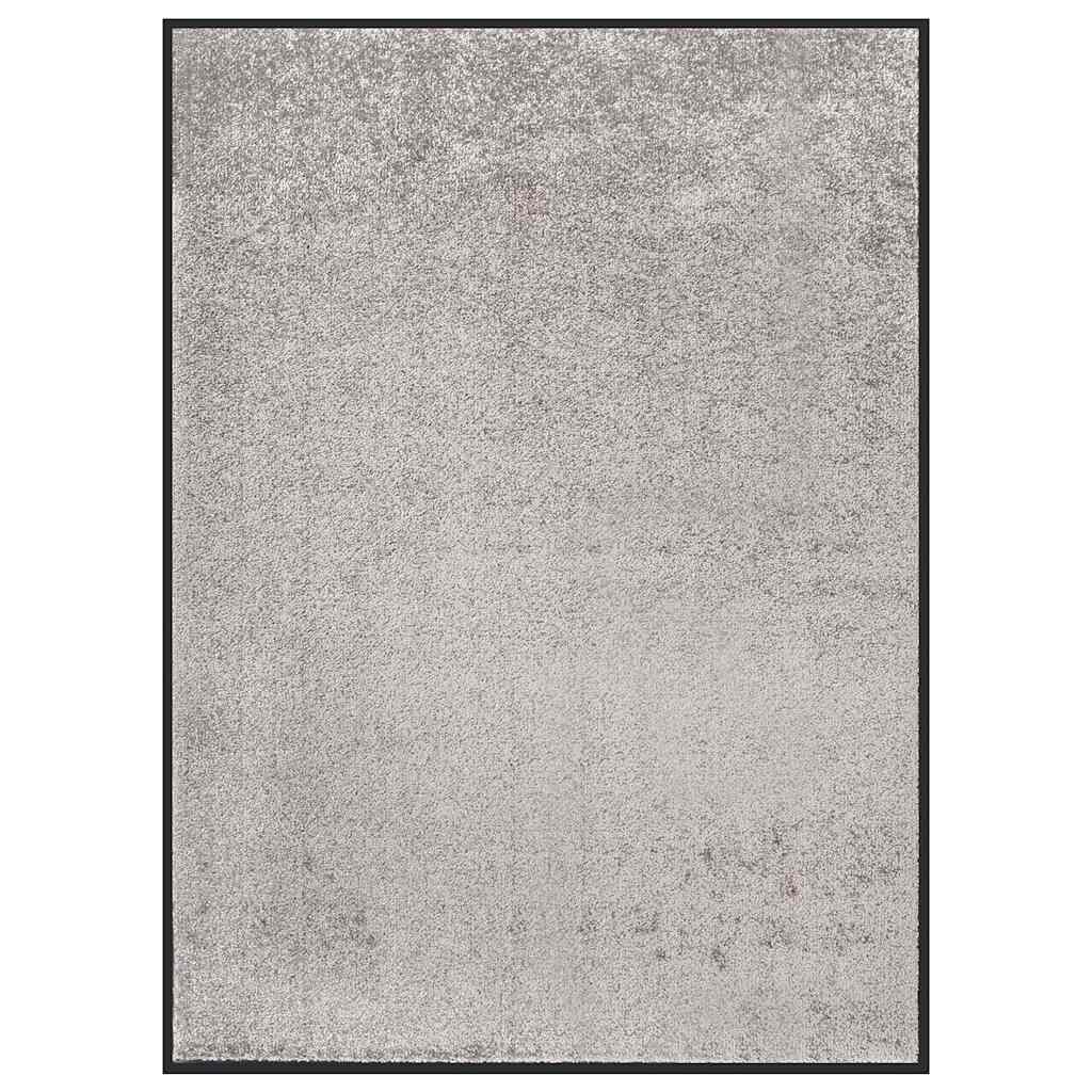vidaXL Изтривалка сива 60x80 см