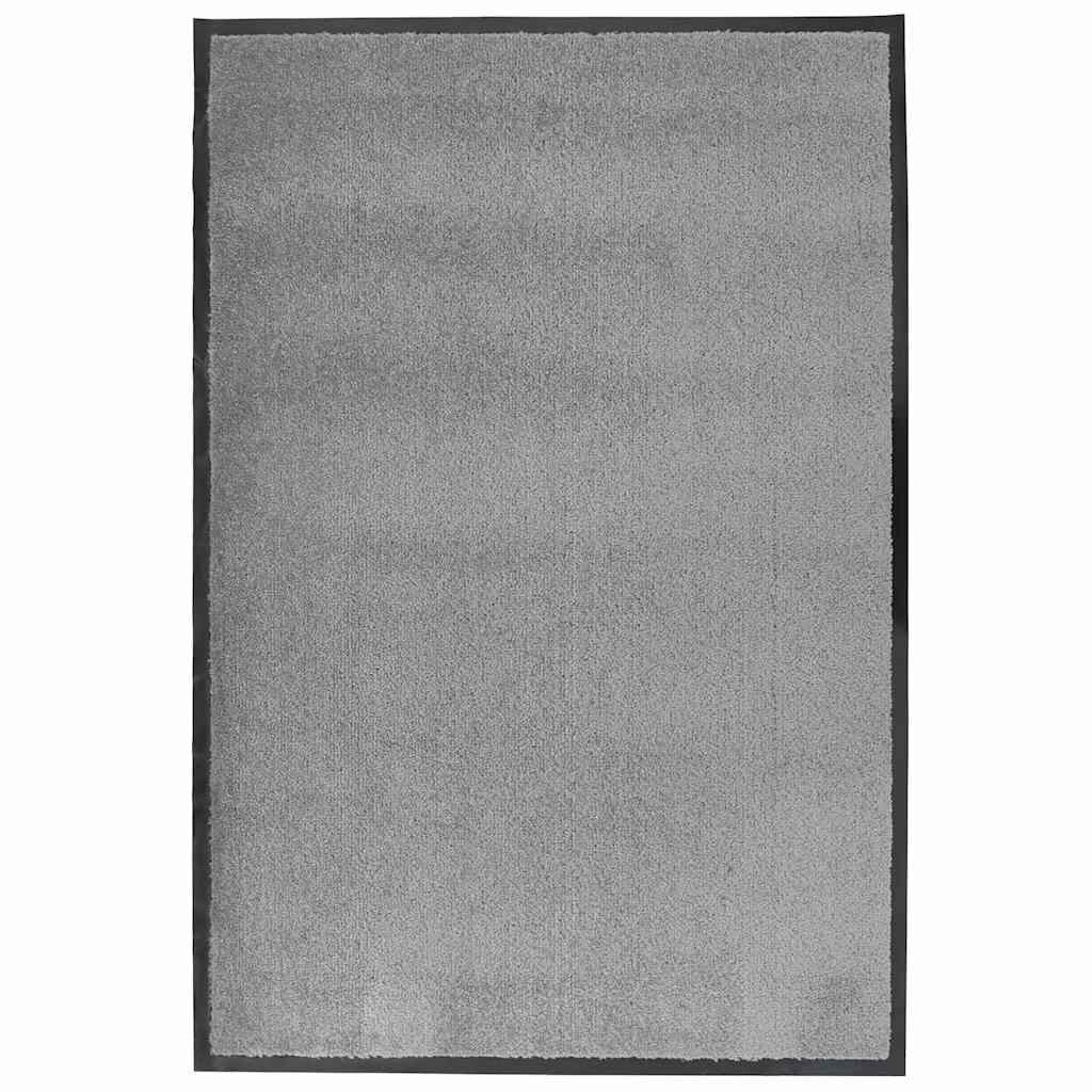 vidaXL Изтривалка сива 60x90 см
