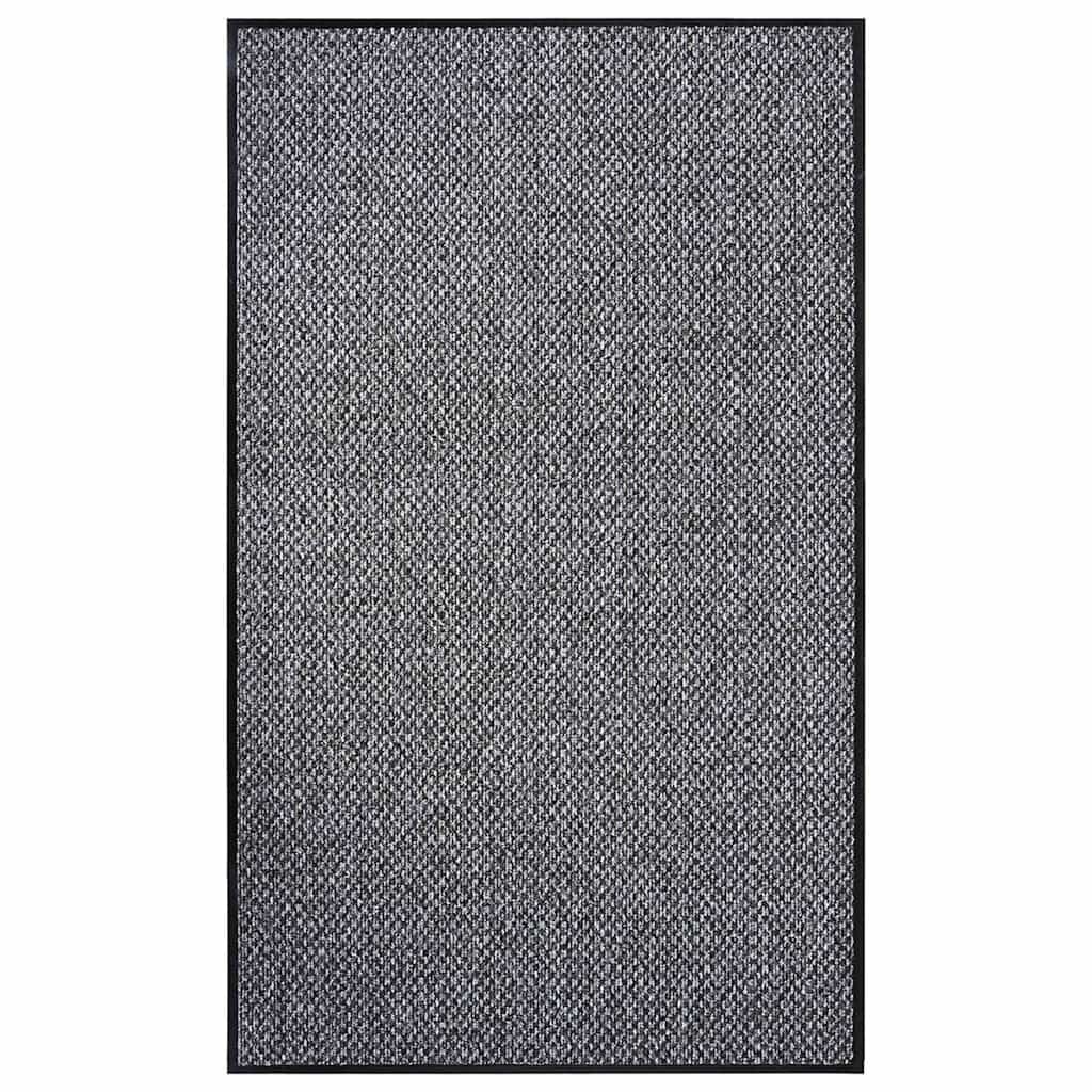 vidaXL Изтривалка сива 90x150 см