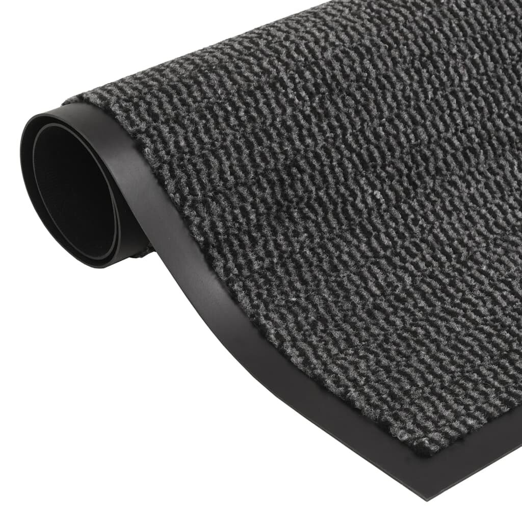 vidaXL Изтривалка тъфтинг 60x150 см антрацит