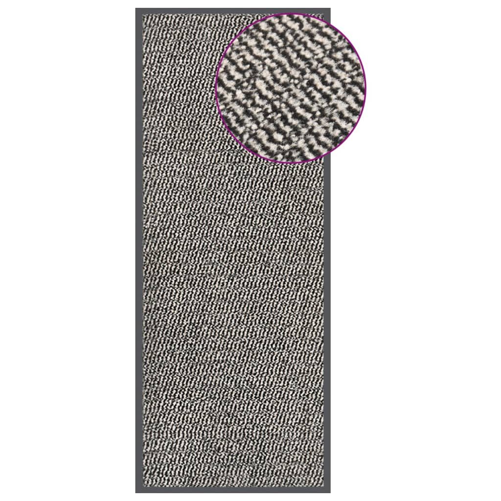 vidaXL Изтривалка тъфтинг 60x150 см светлокафява