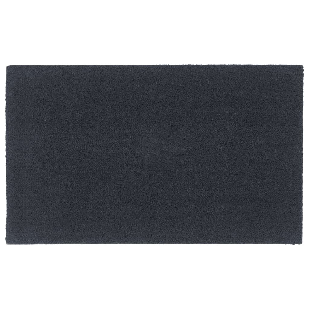 vidaXL Изтривалка за врата тъмносива 90x150 см тъфтинг кокосови влакна