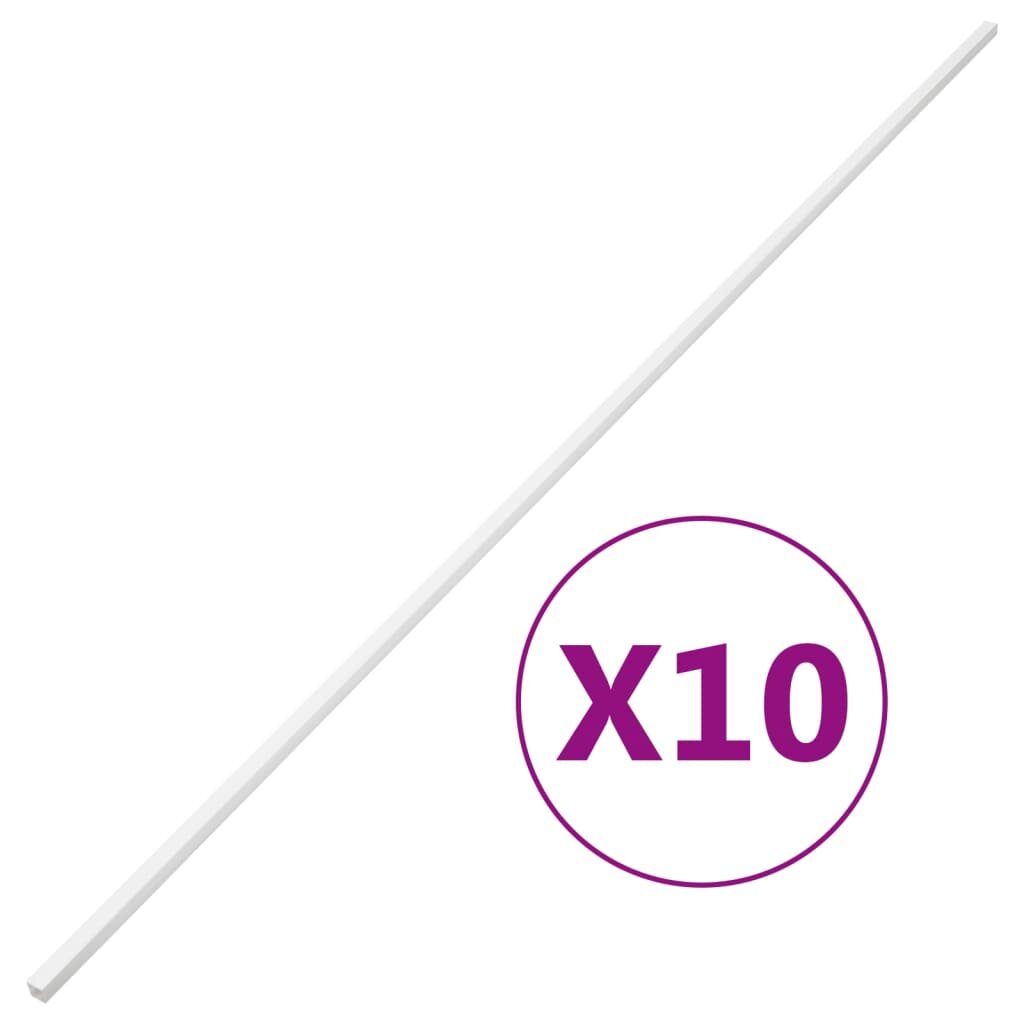 vidaXL Кабелен канал 25x25 мм 10 м PVC