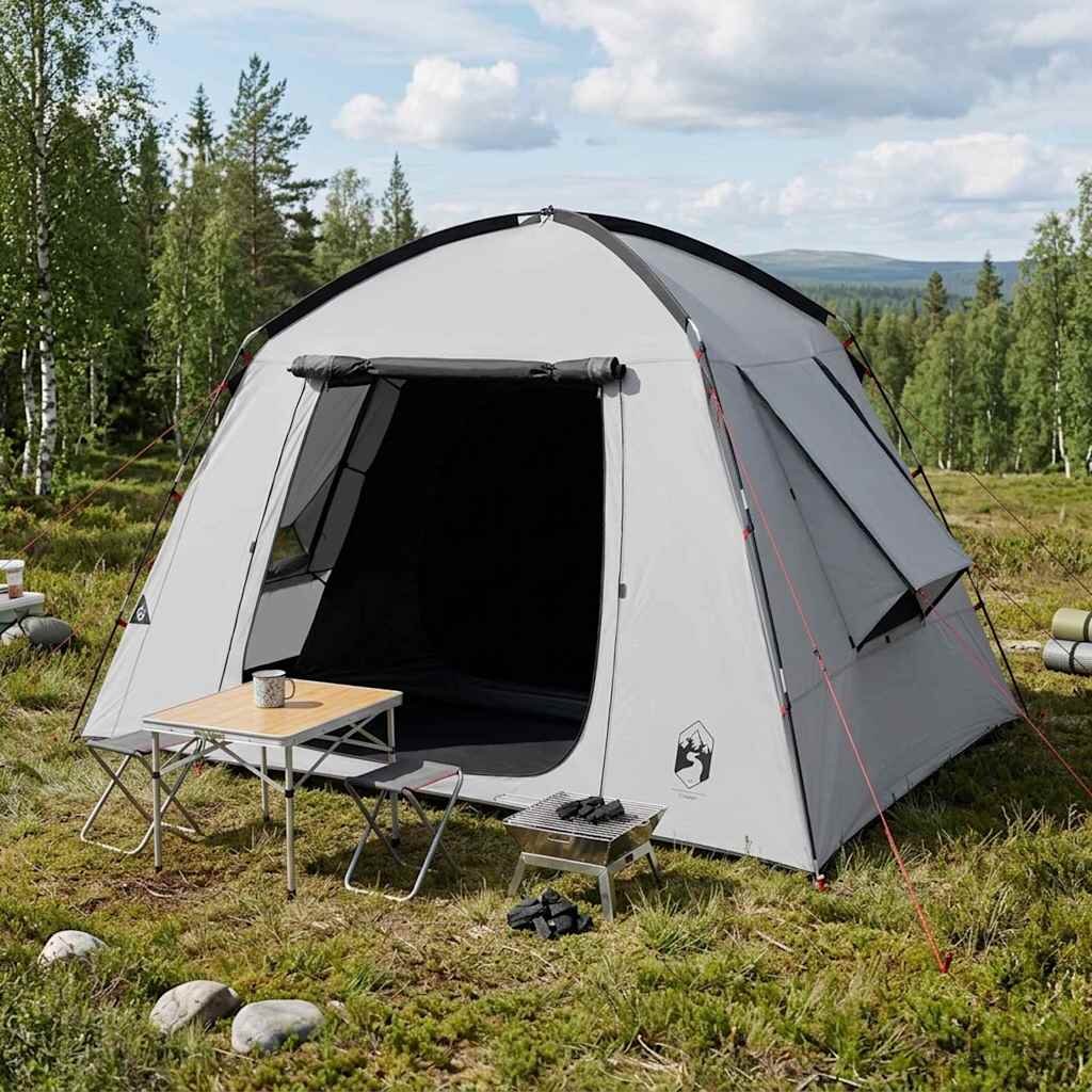 vidaXL Кабинна палатка Бял blackout 210 x 210 x 138 см Полиестер