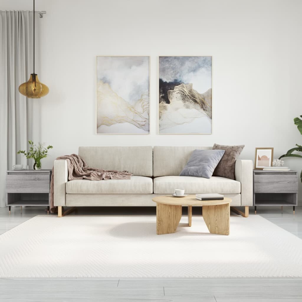 vidaXL Кафе маси 2 бр сив сонома 50x46x50 см инженерно дърво