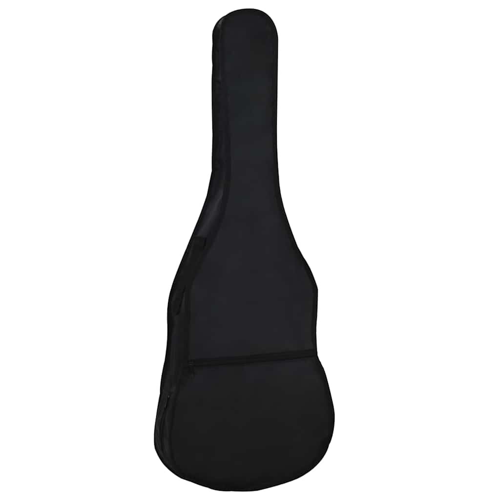 vidaXL Калъф за китара за 4/4 (39") класическа китара черна 100x37 см плат
