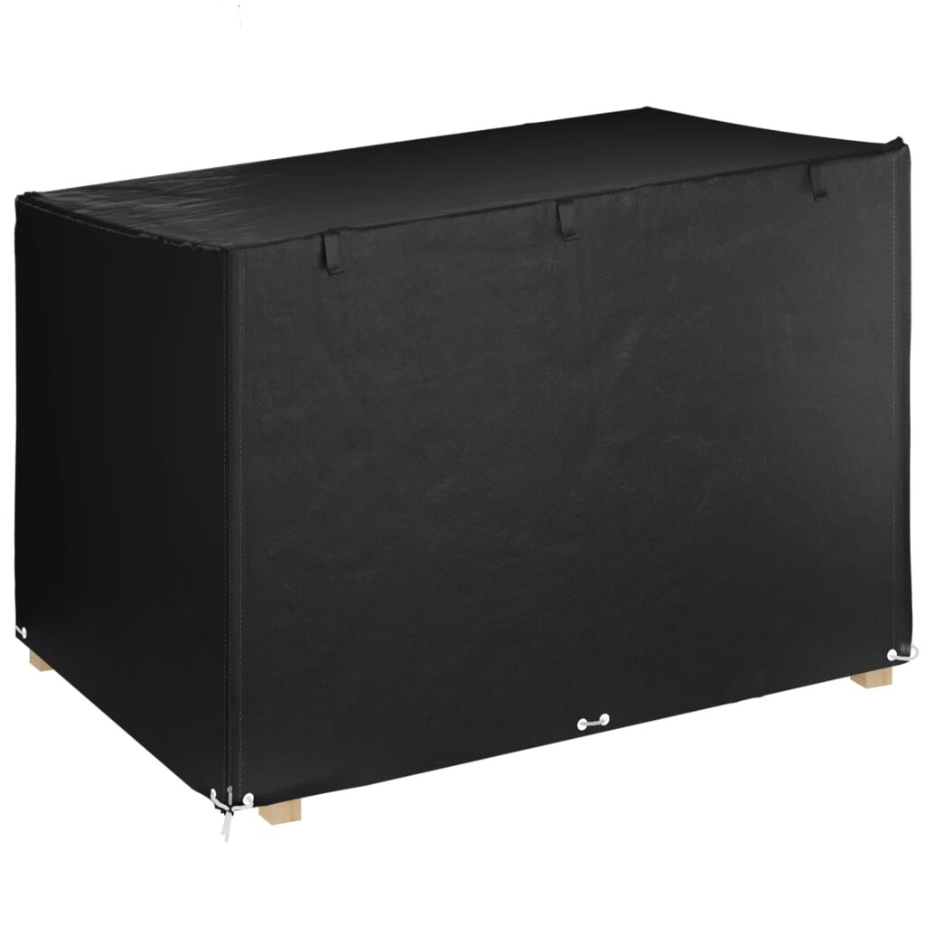 vidaXL Калъф за пейка люлка 12 капси 215x150x130/150 см полиетилен