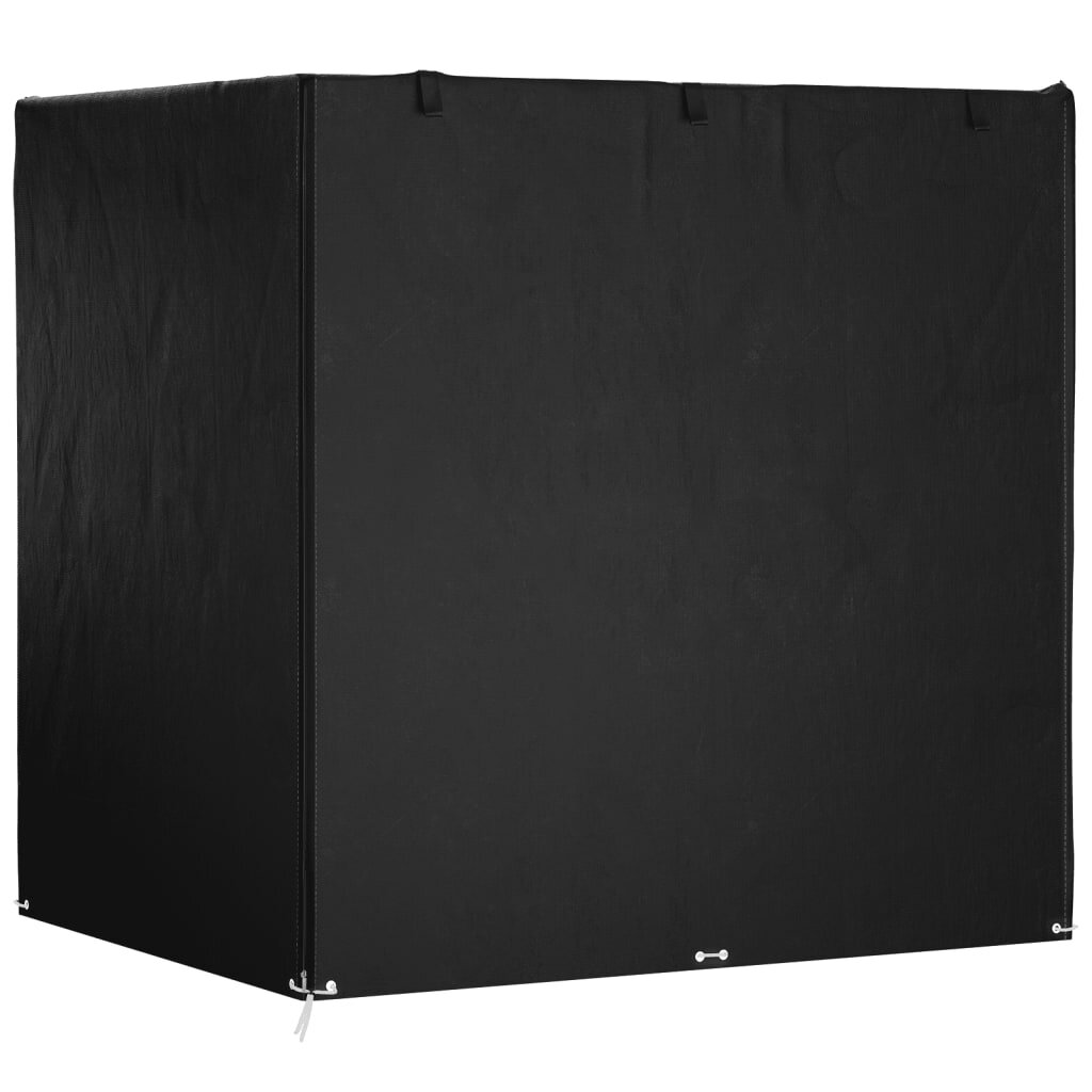 vidaXL Калъф за пейка люлка 12 капси 220x177x220 см полиетилен