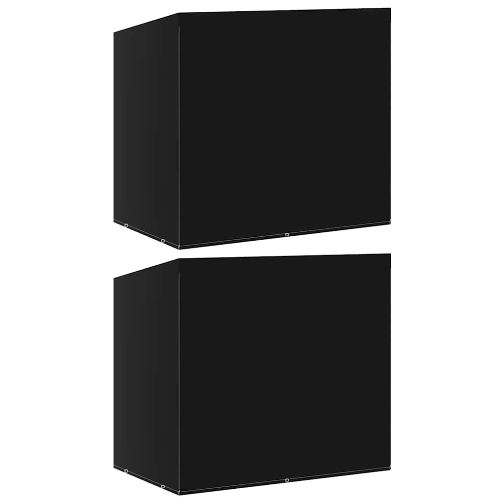 vidaXL Калъфи за градински люлки 2 бр 6 капси 135x105x175 см