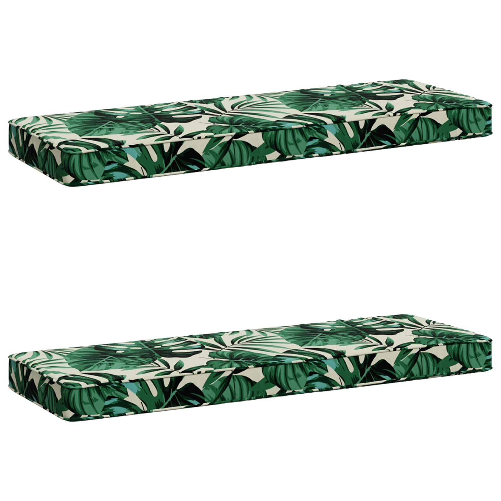 vidaXL Калъфи за пейки 2 части VUGHT 2 pcs 100% полиестер