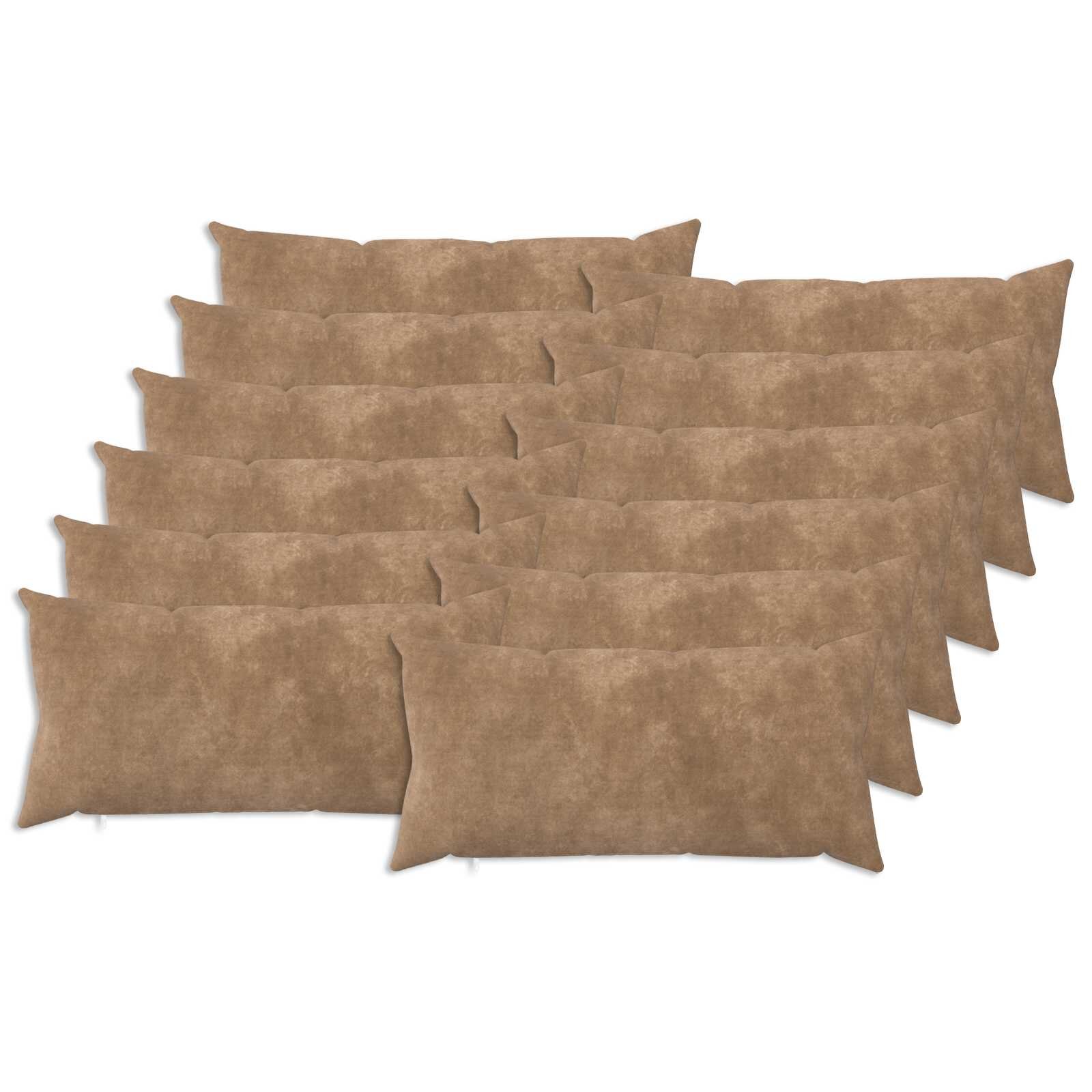 vidaXL Калъфка за възглавница 12 pcs HEERLEN Таупе 40 x 80 cm