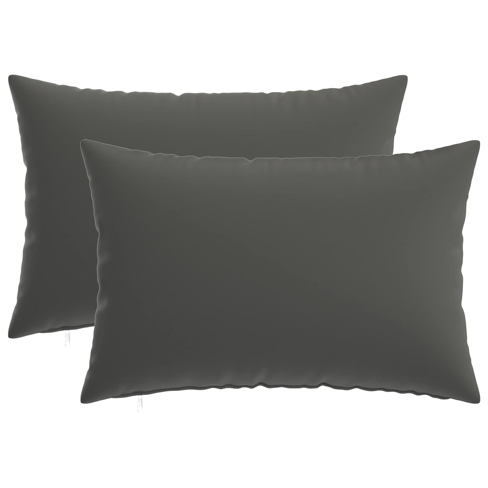 vidaXL Калъфка за възглавница 2 pcs HEERLEN Антрацит 50 x 75 cm
