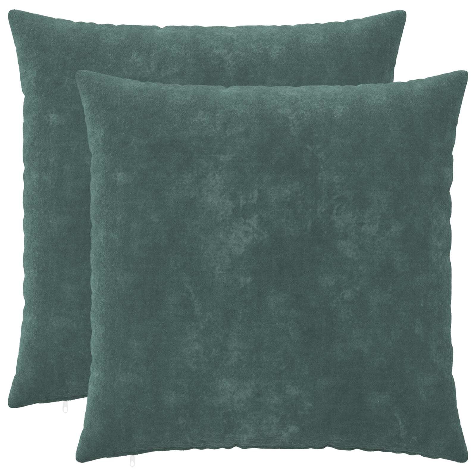 vidaXL Калъфка за възглавница 2 pcs HEERLEN Морско синьо 55 x 55 см