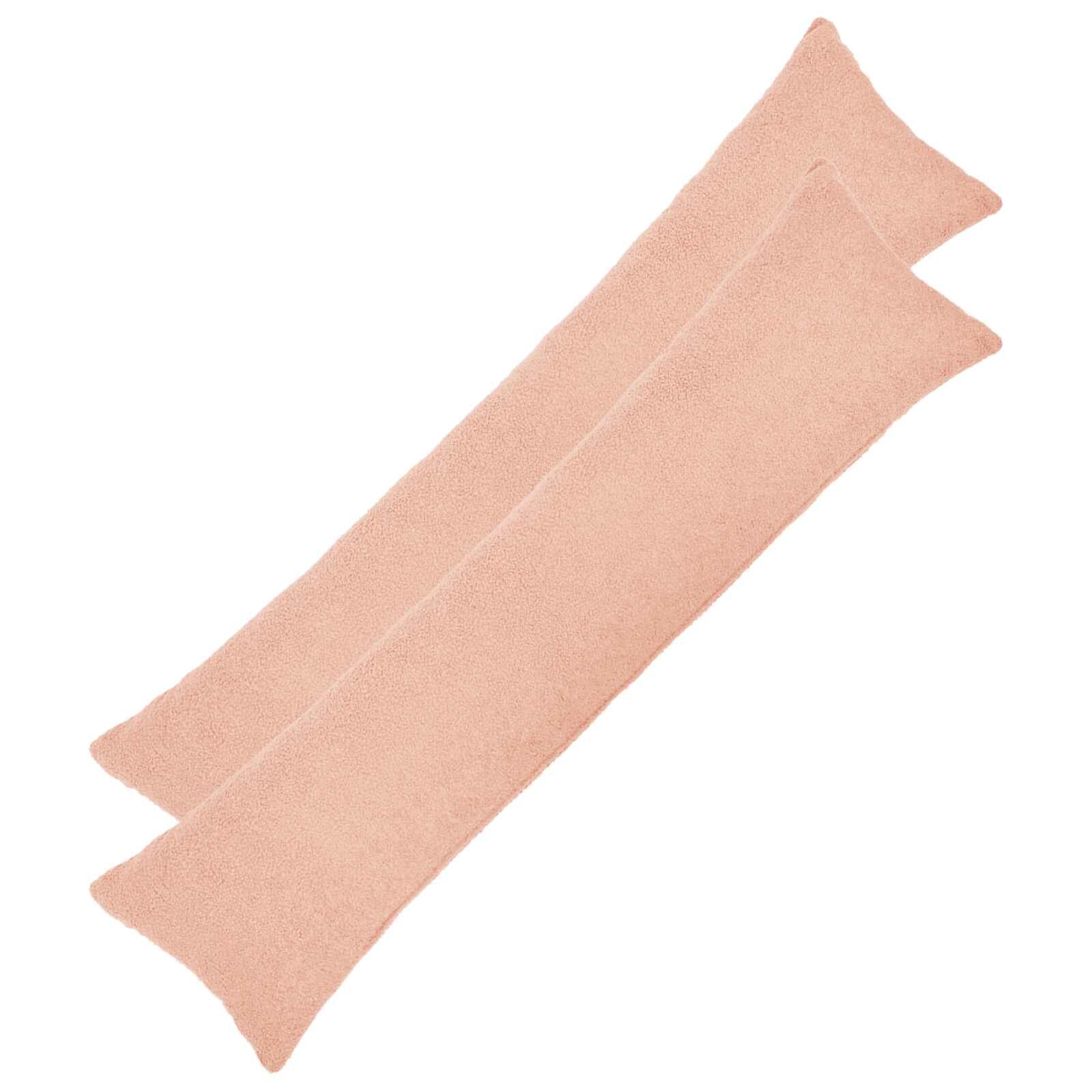 vidaXL Калъфка за възглавница 2 pcs HEERLEN Розово 40 x 145 см Букле