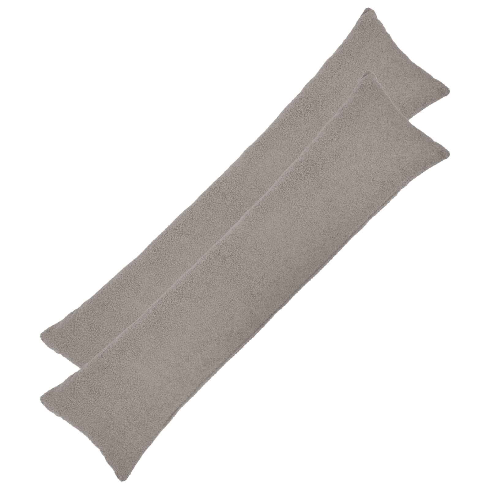 vidaXL Калъфка за възглавница 2 pcs HEERLEN Светлосиво 40 x 145 см