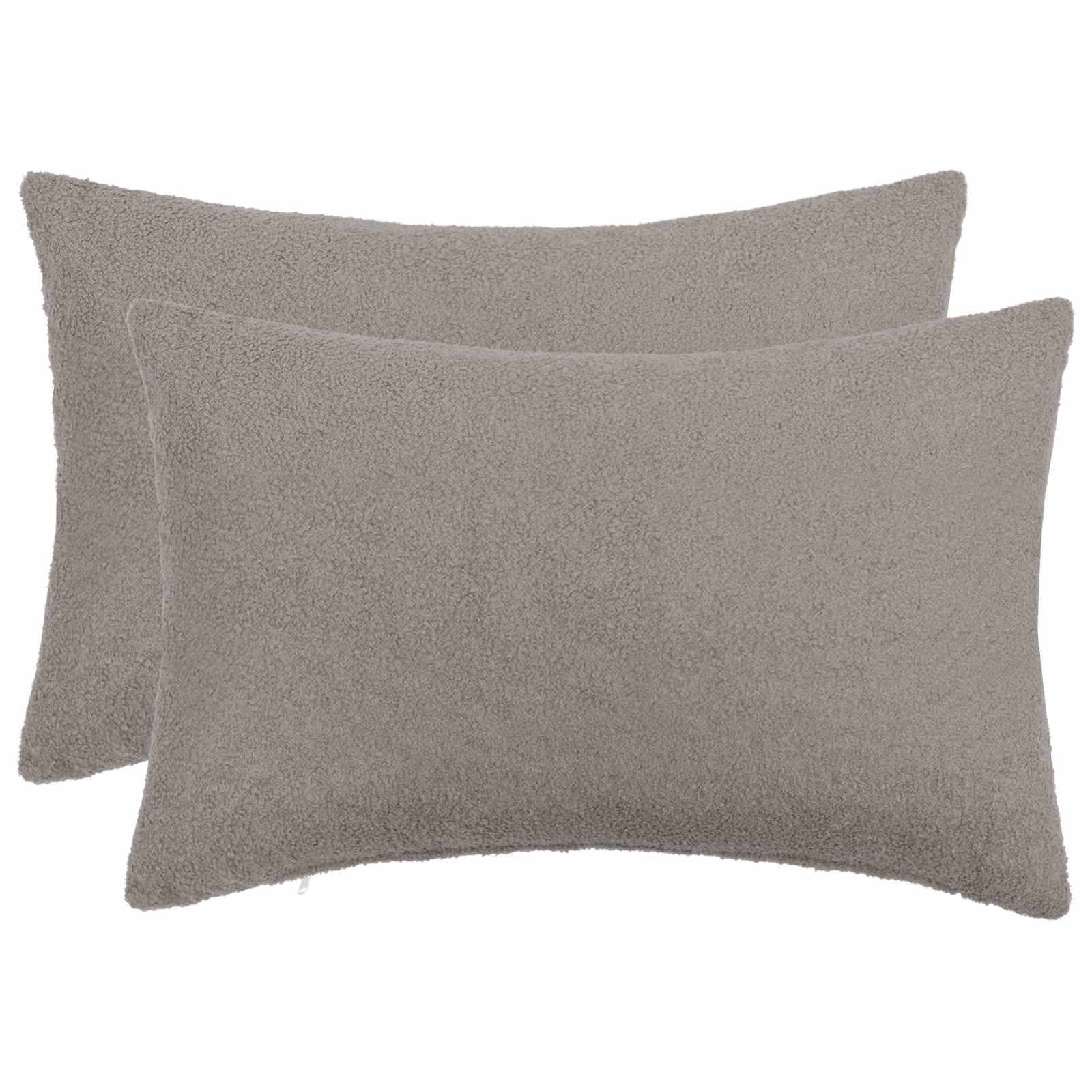 vidaXL Калъфка за възглавница 2 pcs HEERLEN Светлосиво 50 x 70 cm