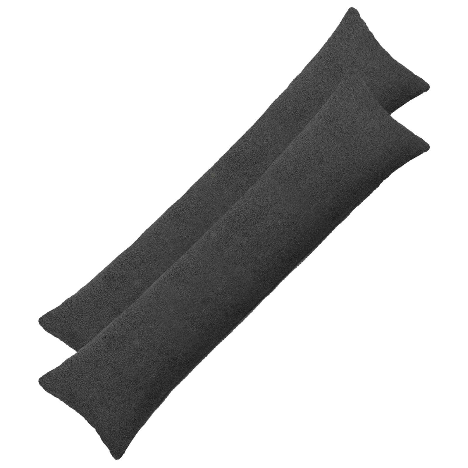vidaXL Калъфка за възглавница 2 pcs HEERLEN Тъмносиво 40 x 145 см