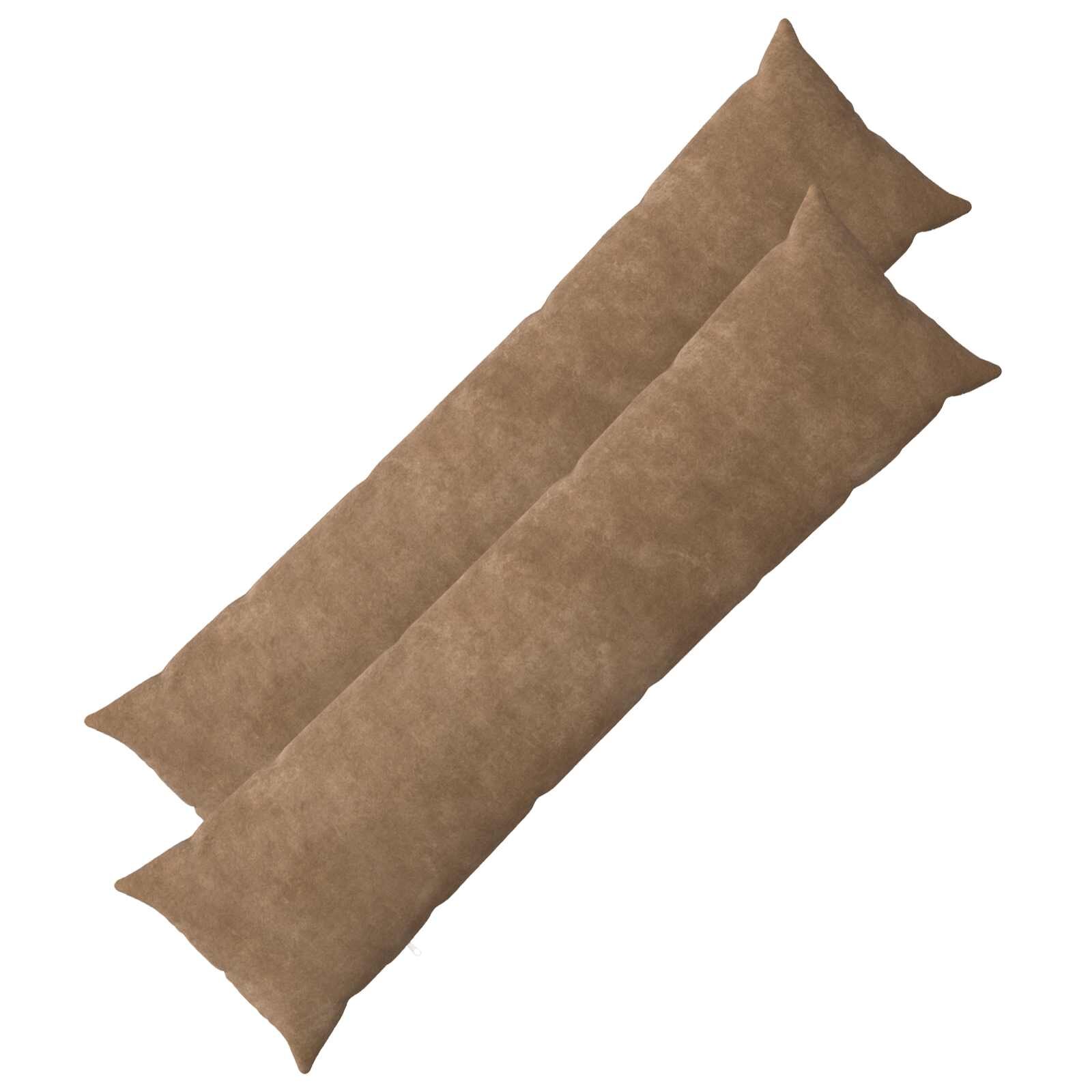 vidaXL Калъфка за възглавница 2 pcs HEERLEN Таупе 40 x 145 см