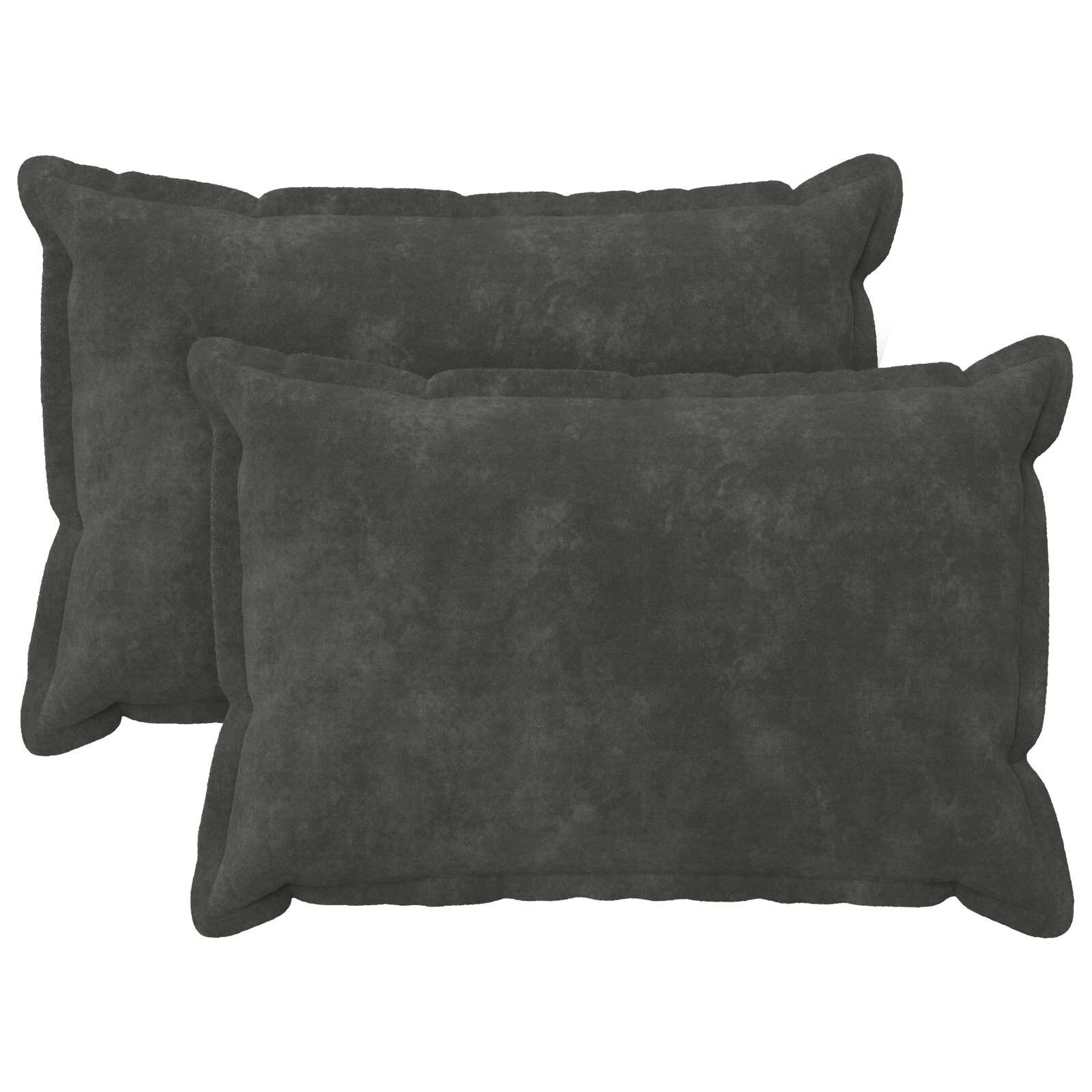 vidaXL Калъфка за възглавница 2 pcs HOUTEN Антрацит 30 x 50 cm