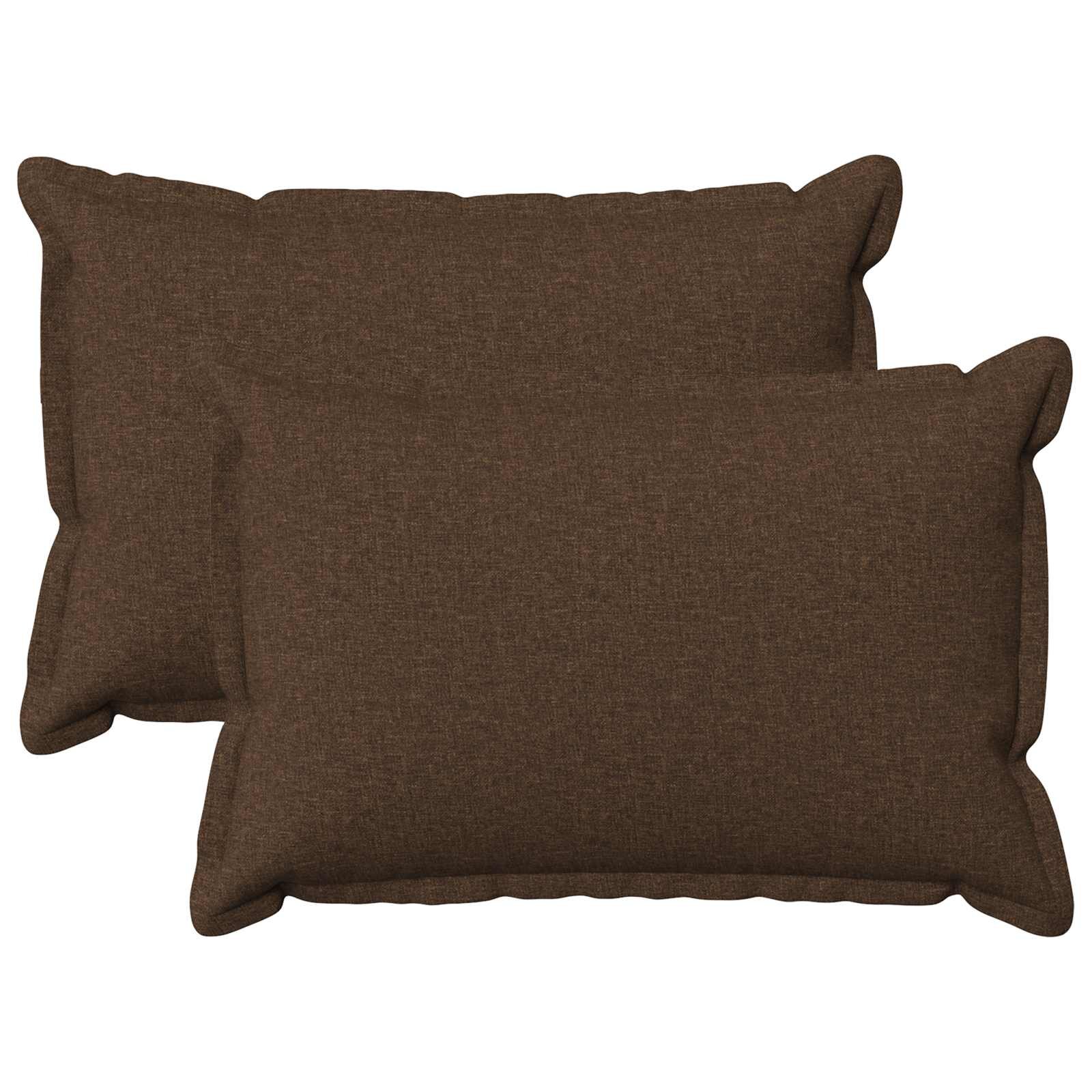 vidaXL Калъфка за възглавница 2 pcs HOUTEN Кафяво 30 x 50 cm