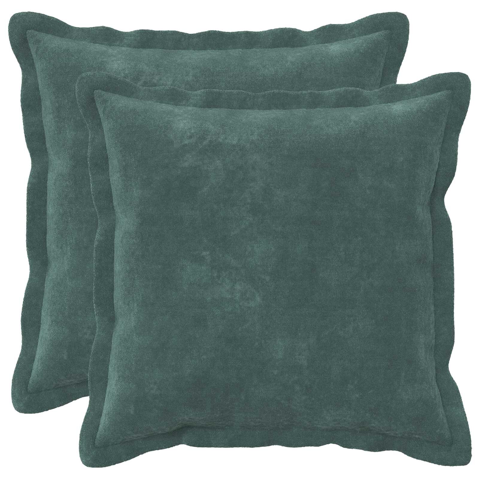 vidaXL Калъфка за възглавница 2 pcs HOUTEN Морско синьо 35 x 35 cm