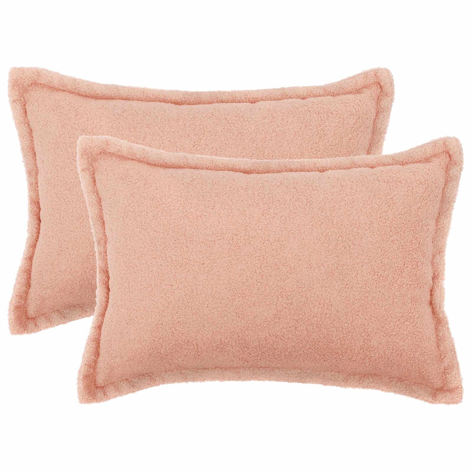 vidaXL Калъфка за възглавница 2 pcs HOUTEN Розово 30 x 50 cm Букле