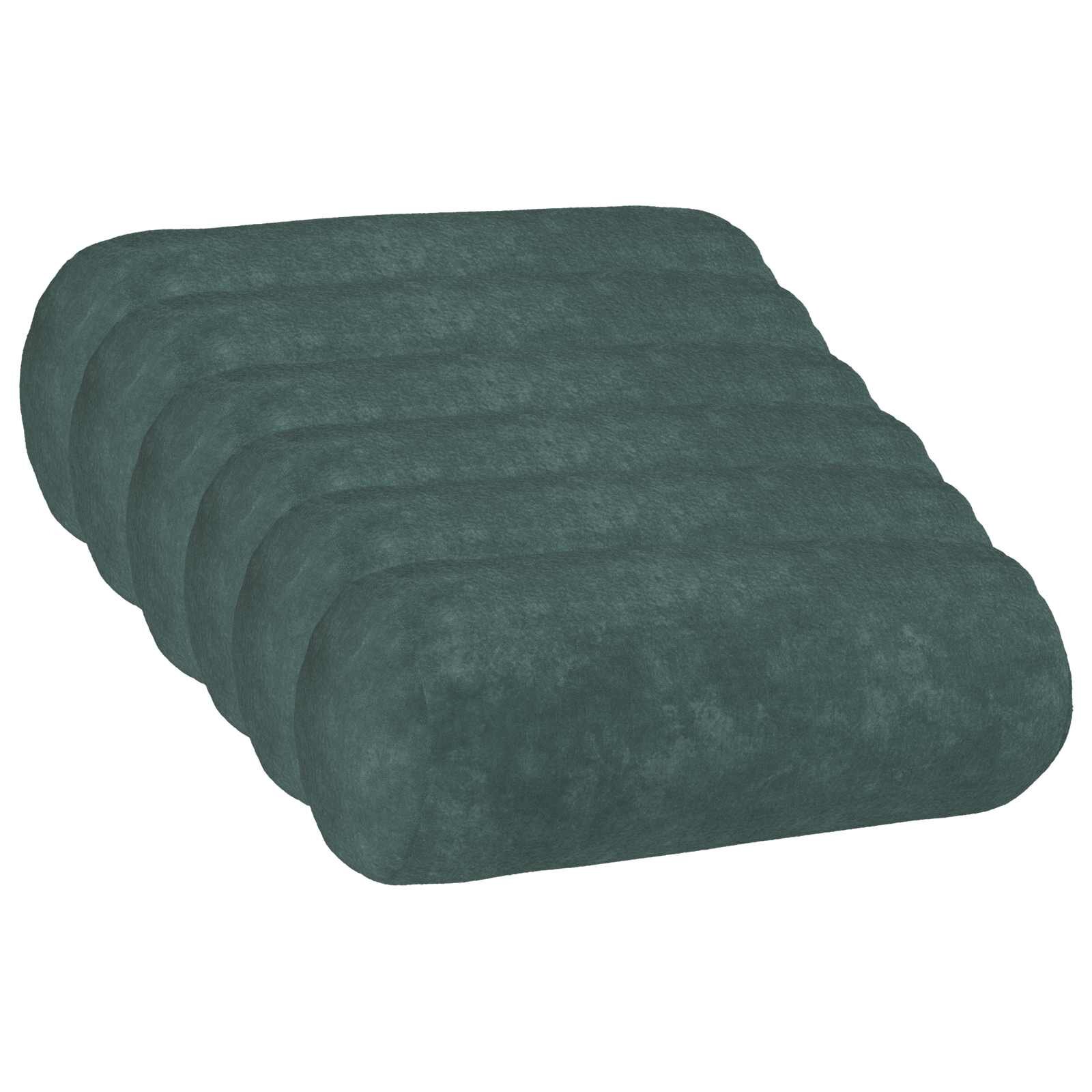vidaXL Калъфка за възглавница 6 pcs HEERLEN Морско синьо Ø 15 x 40 см