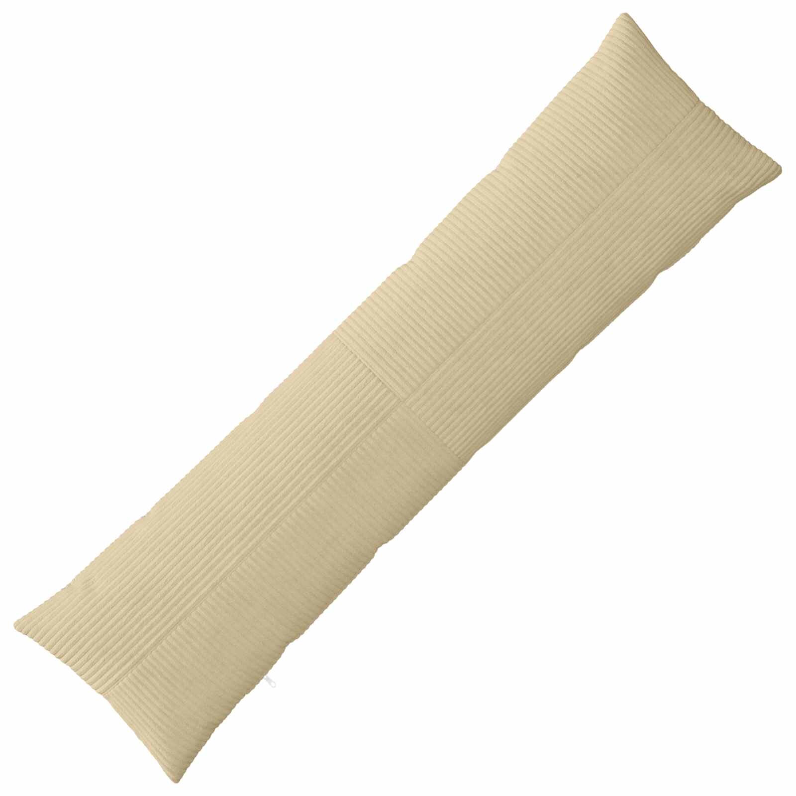 vidaXL Калъфка за възглавница ALMELO Сивозелен 40 x 145 см кордурой