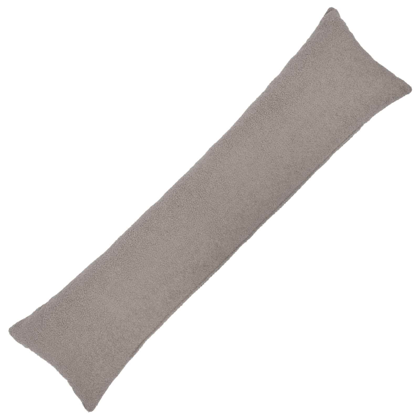 vidaXL Калъфка за възглавница HEERLEN Светлосиво 40 x 145 см Букле