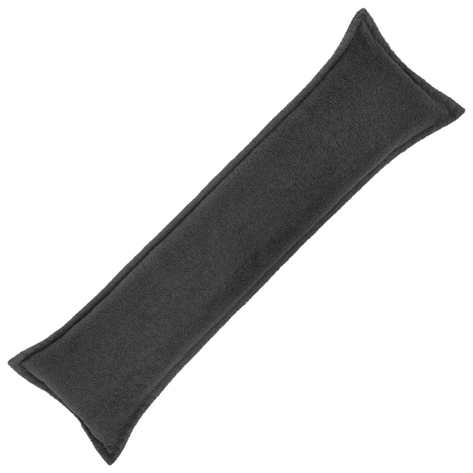 vidaXL Калъфка за възглавница HOUTEN Тъмносиво 40 x 145 см Букле