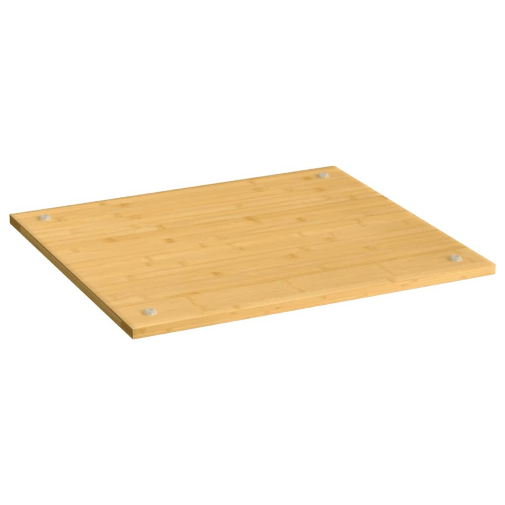 vidaXL Капак за готварска печка 50x56x15 см бамбук