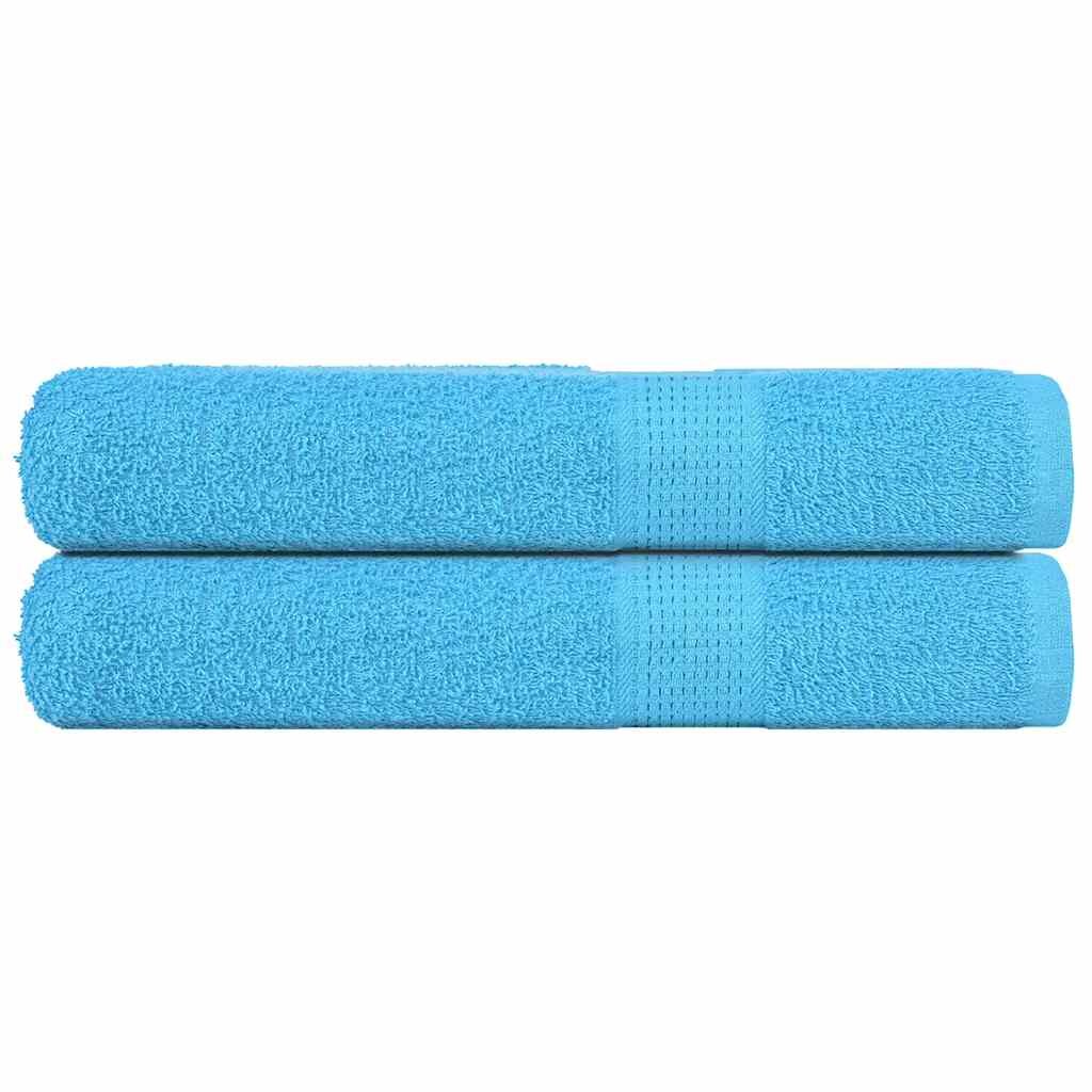 vidaXL Кърпи FROGN 2 бр. Тюркоазени 100x200 см 360 г/м²