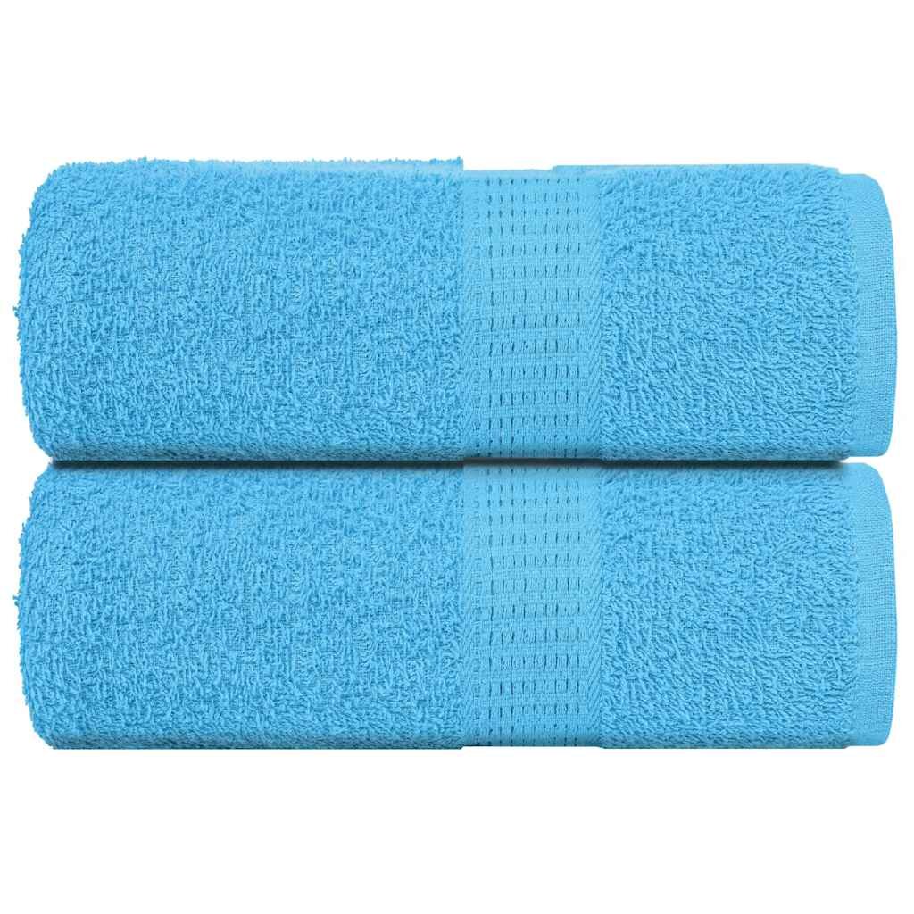 vidaXL Кърпи за пране FROGN 2 бр. Тюркоазени 30x30 см 360 г/м²