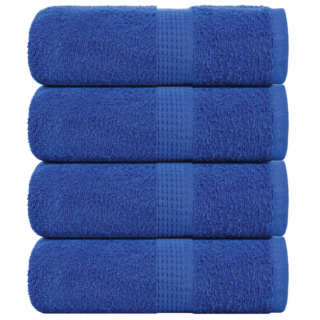 vidaXL Кърпи за пране FROGN 4 бр. сини 30x30 см 360 г/м²