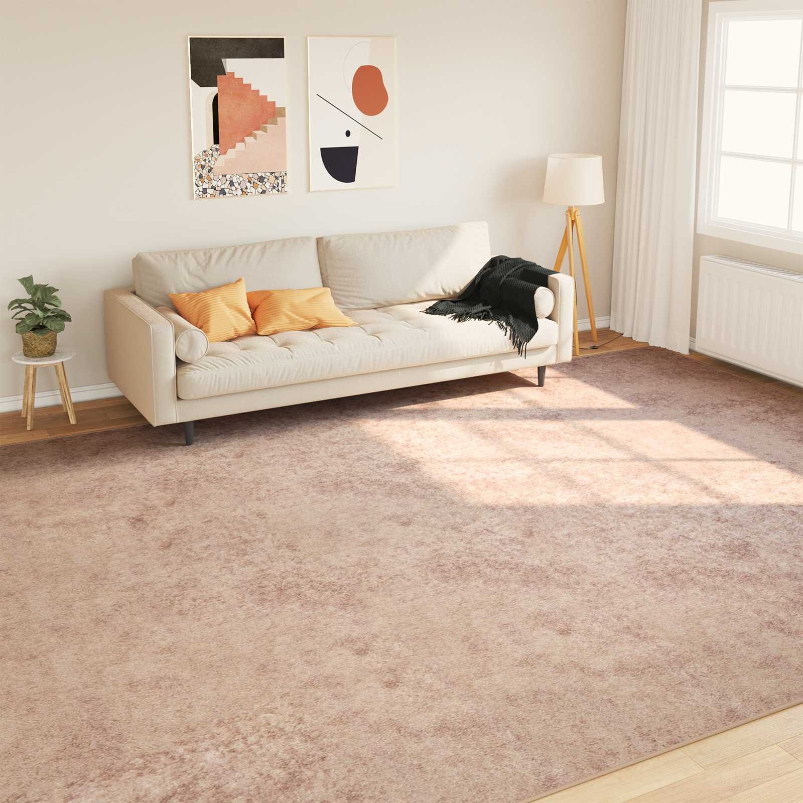 vidaXL Каса за килим MARSA Пясък 300 x 400 cm Полиестер и PVC