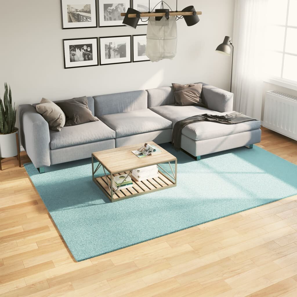 vidaXL Килим OVIEDO с къс косъм зелен 200x280 см