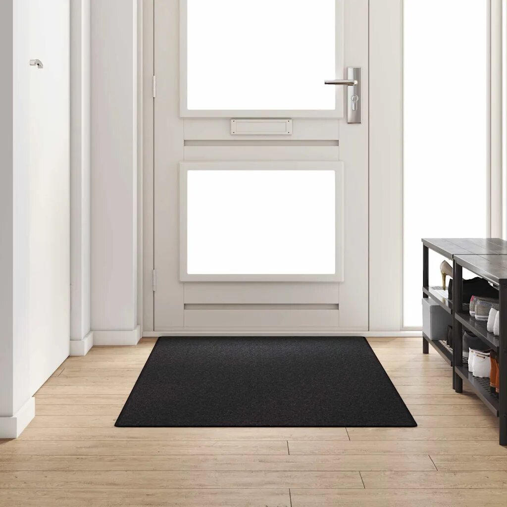 vidaXL Килим пътека Антрацит 100 x 200 cm 100% Полипропилен