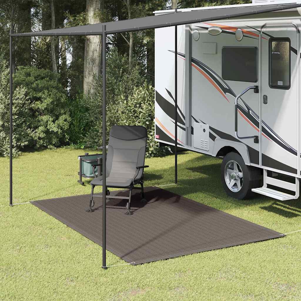 vidaXL Килим за палатка 200x300 см антрацит