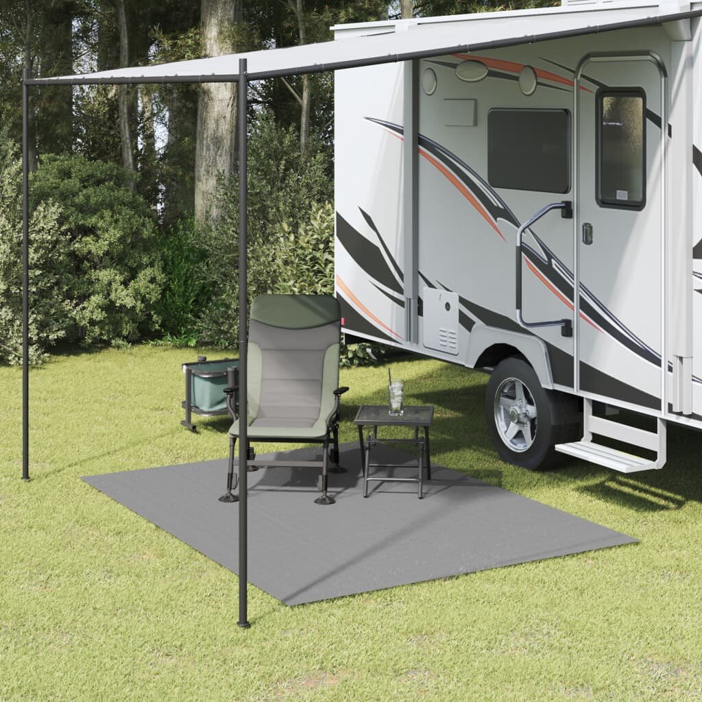 vidaXL Килим за палатка антрацит 25x2 м