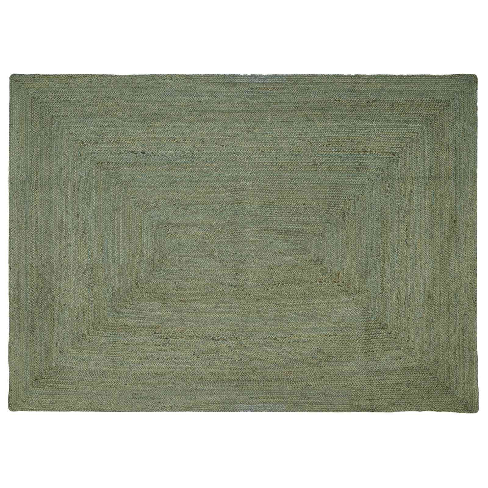 vidaXL Килим за площ Маслиненозелено 240 x 340 см юта