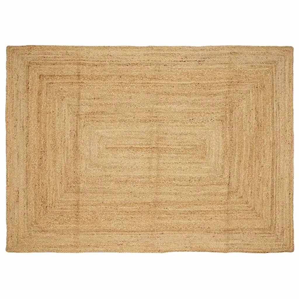 vidaXL Килим за площ Натурално 200 x 290 см юта