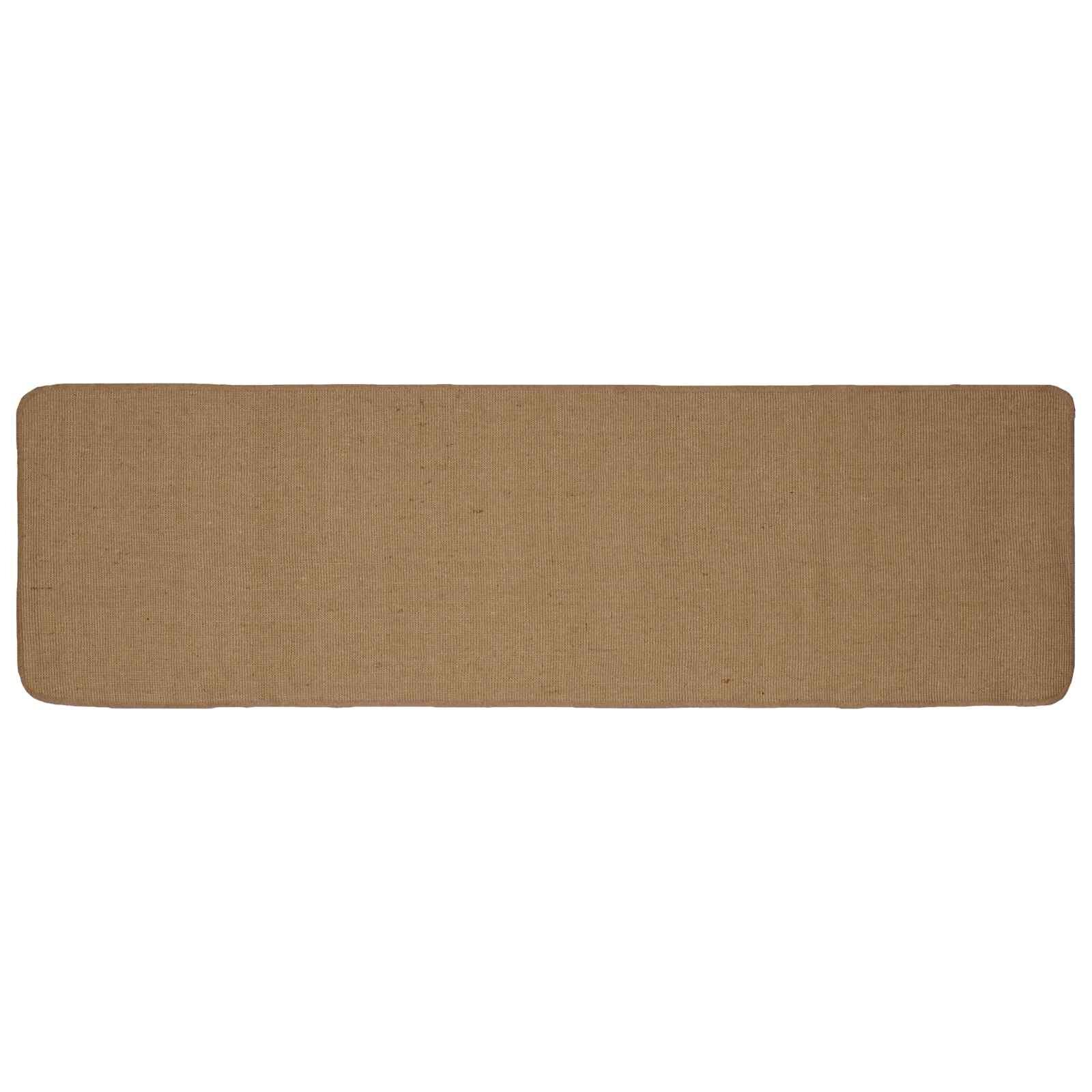 vidaXL Килим за площ Светло кафяво 60 x 300 cm юта