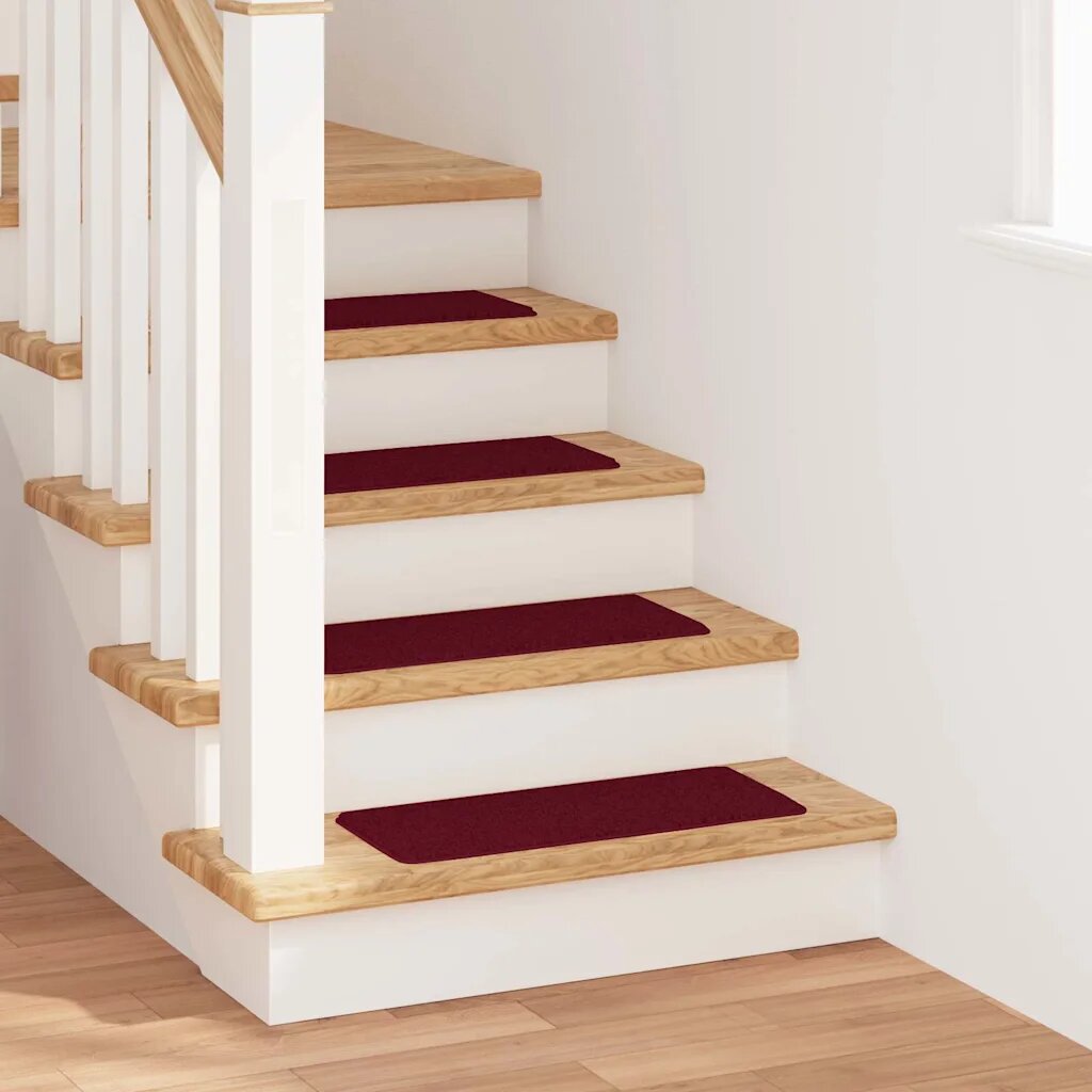 vidaXL Килимчета против подхлъзване за стълби 15 бр. 60 x 25 cm