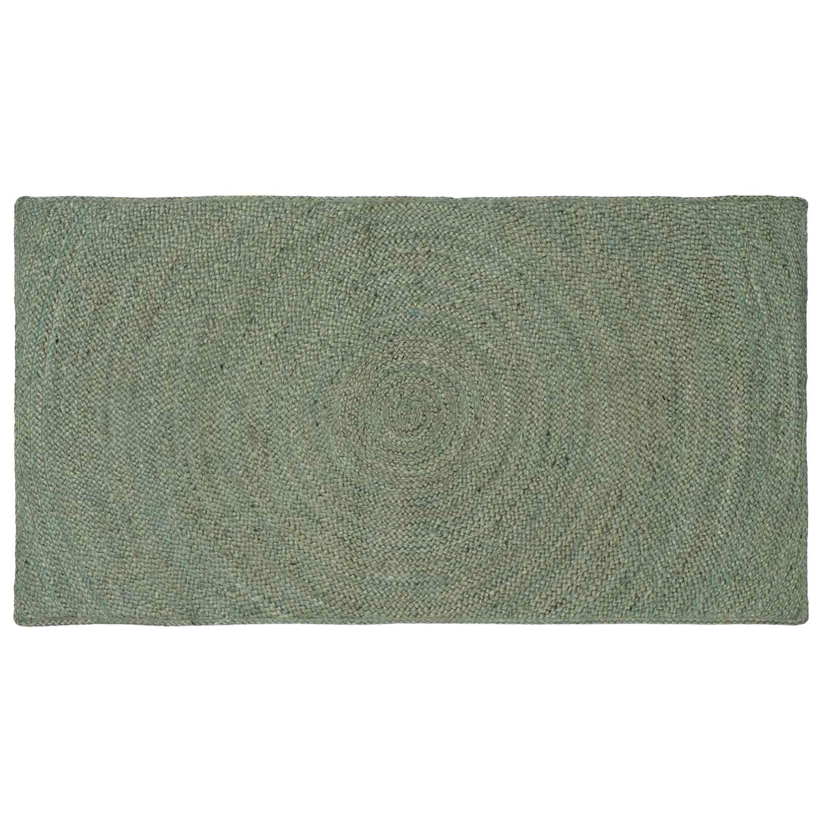 vidaXL Килими за помещение Маслиненозелено 80 x 150 cm юта