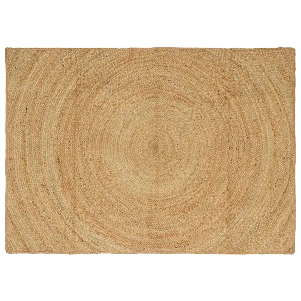 vidaXL Килими за помещение Натурално 140 x 200 cm юта