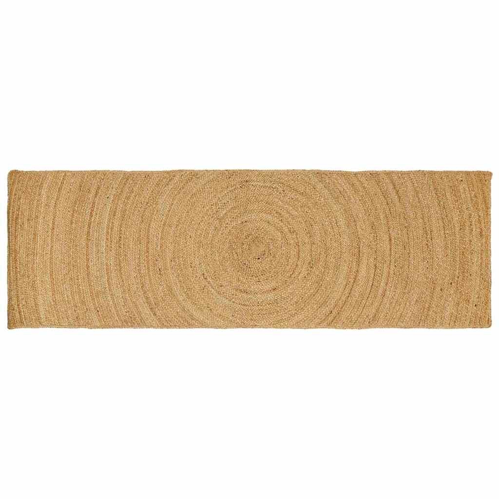 vidaXL Килими за помещение Натурално 80 x 200 cm юта