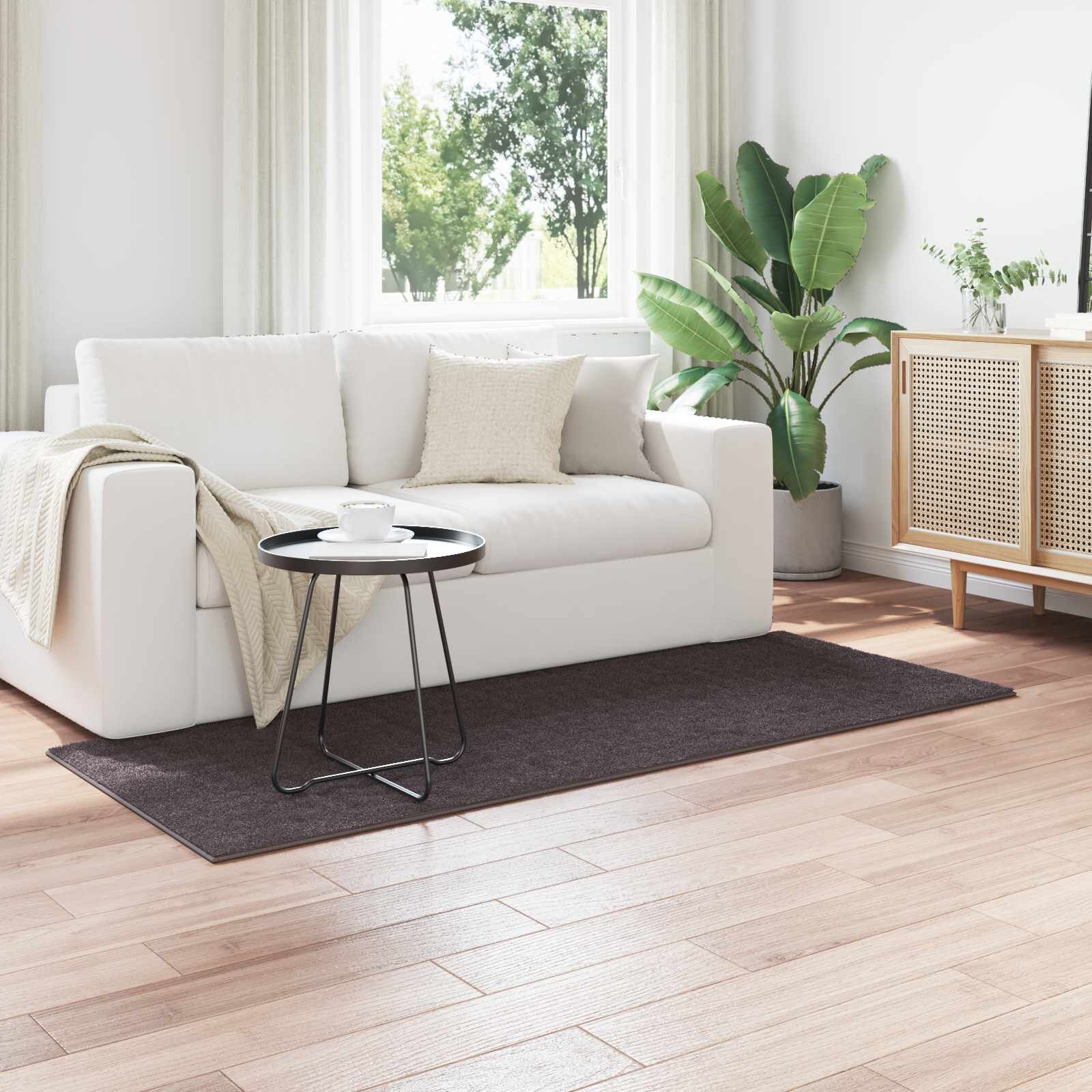vidaXL Килими за помещение SIROLO Антрацит 150 x 80 cm Полиестер