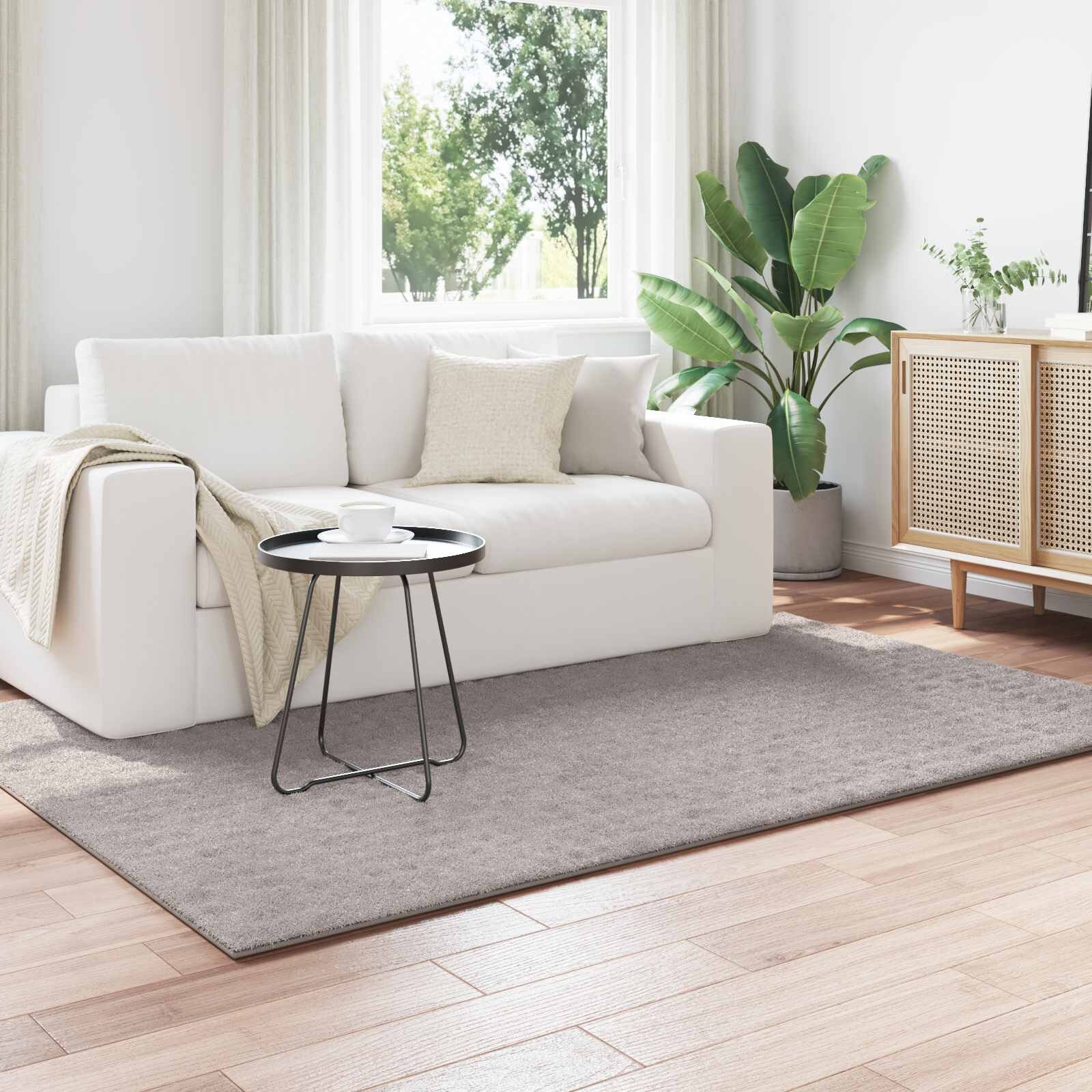 vidaXL Килими за помещение SIROLO Пясък 170 x 120 см Полиестер