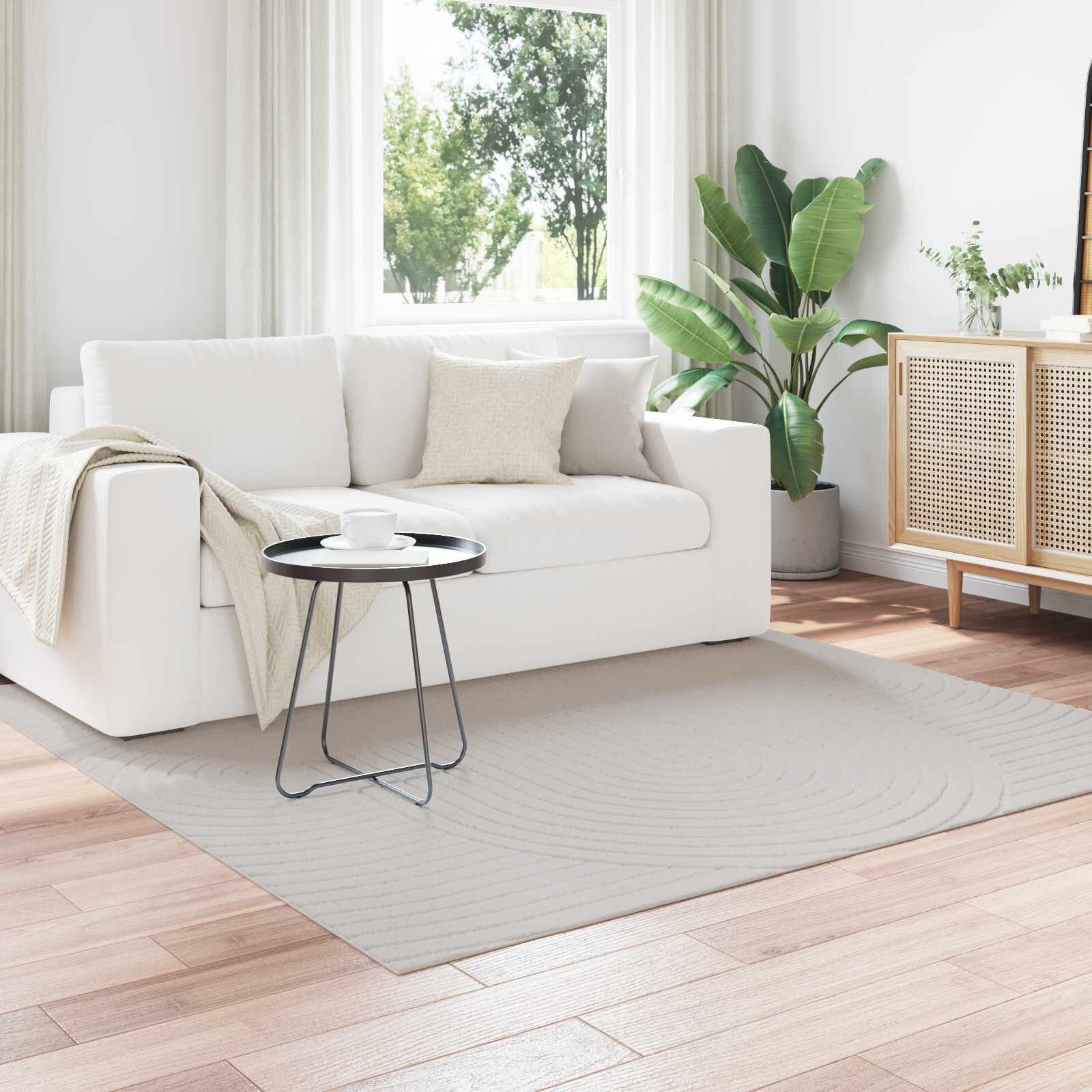 vidaXL Килими за помещение SIROLO Пясък 340 x 240 см Полиестер